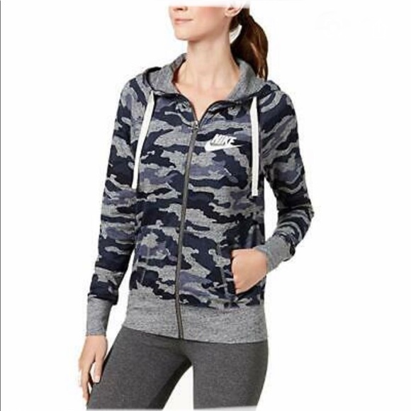 Nike Jackets & Blazers - Nike Women Vintage Gym Fullzip Hoodie